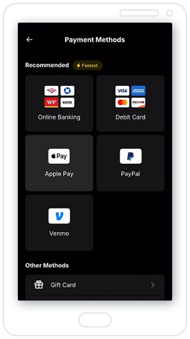 DraftKings Payment Methods